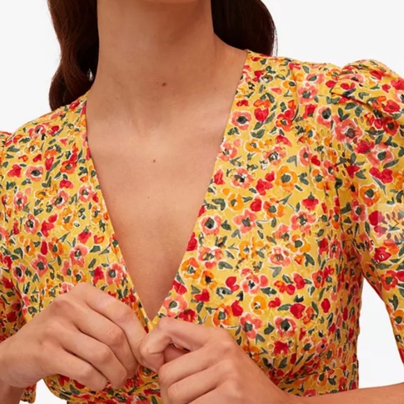 100% Cotton Floral Mini Dress from UK brand Nobody's Child - Picture 2 of 7